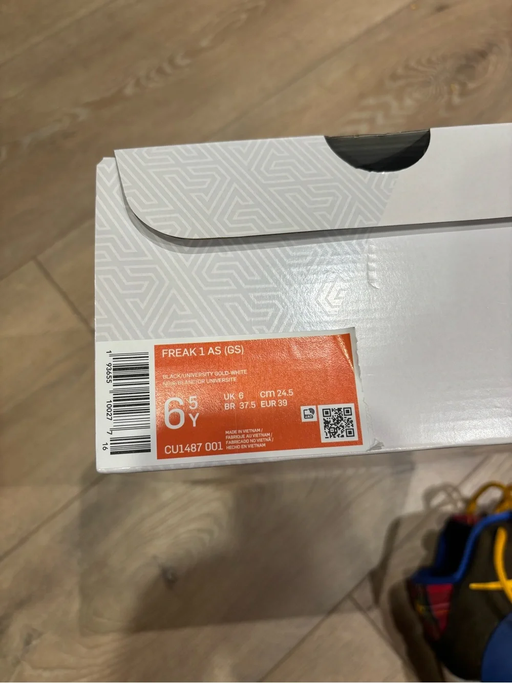 Nike Zoom Freak 1 Size 6.5Y